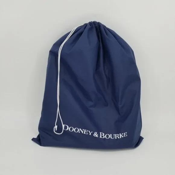 NWT Dooney & Bourke Soft Pebble Brown T'Moro Leather Logo Lock Shoulder Bag - Picture 14 of 14